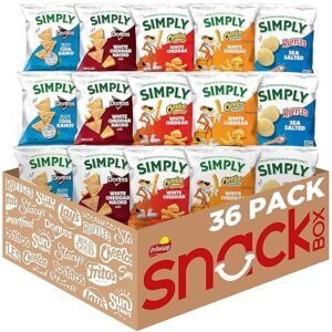 Simply, Variety Pack Snacks, 0.875 Ounce (Pack of 36)
